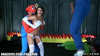 Szuper Mario és Luigi leteszteli a hercegnőt - Brazzers - Amatordomina.hu