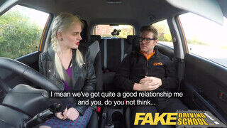 Fake Driving School - Carly Rae Summers a csöcsös világos szőke - Amatordomina.hu