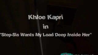 Khloe Kapri a pici keblű világos szőke nevelő húgi benyeli a bazinagy bájdorongot - Amatordomina.hu